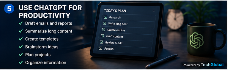 Chatgpt for productivity